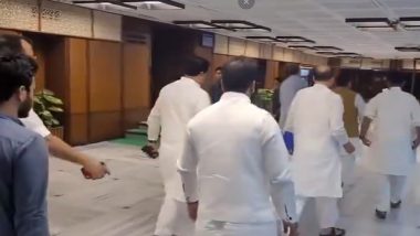 Waqf Amendment Bill 2024: Opposition MPs Stage Walkout of JPC Meeting Alleging Biased Proceedings (Watch Video)