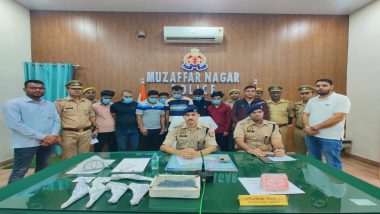 Muzaffarnagar: Gang Selling Arms Online Busted in Uttar Pradesh, 7 Held In (Watch Videos)