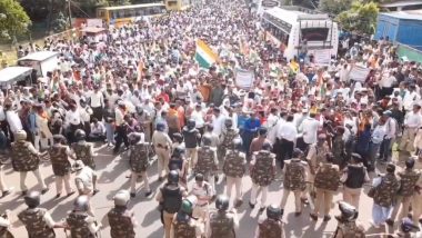 Madhya Pradesh: Police Register Case Against 4 Named, 250 Unidentified Guest Teachers for Protesting ‘Without Permission’ in Bhopal (Watch Video)