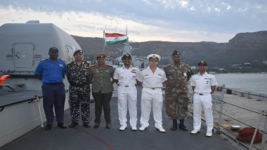 IBSAMAR 2024: INS Talwar Takes Part in Multinational Maritime Exercise in South Africa’s Simon’s Town (See Pics)