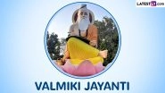 Valmiki Jayanti 2024: PM Narendra Modi Wishes Nation on Maharshi Valmiki&rsquo;s Birth Anniversary, Says &lsquo;His Ideals Inspire Our New India&rsquo;s Sankalp&rsquo; (Watch Video)