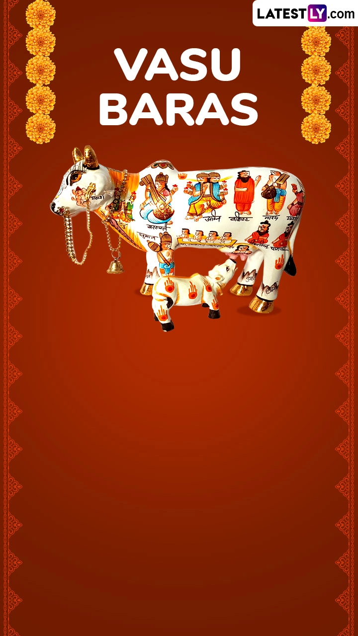 Vasubaras 2024 Images, Greetings and WhatsApp Messages for Govatsa Dwadashi