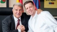 Wojciech Szczesny Comes out of Retirement To Join Barcelona, Ex-Juventus Goalkeeper Pens Deal To Remain With Catalan Giants Till End of 2024&ndash;25 Season