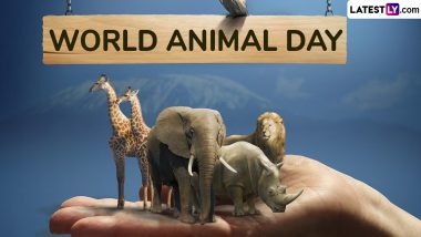 World Animal Day 2024 and Theme: Know History and Significance of the Day That Raises Awareness About Animal Rights