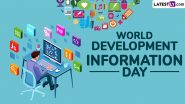 World Development Information Day 2024 Poster Messages: Quotes and Slogans for Raising Awareness About Importance of Spreading Imformation