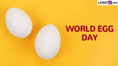 World Egg Day 2024 Quotes and Images: Send Messages, Fun GIFs, Puns, Instagram Captions and Greetings To Celebrate the Egg-ceptional Day