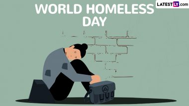 World Homeless Day 2024 Quotes, Images and HD Wallpapers for Free Download Online: Share Slogans, Sayings and Messages To Battle Homelessness