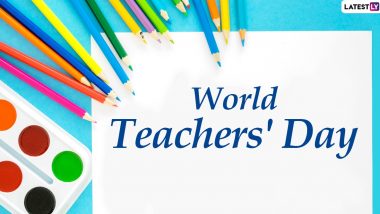 World Teachers' Day 2024 Date and Theme: Know History Behind the Annual Observance Dedicated to Teachers Around the Globe