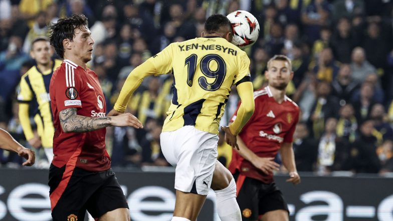 Fenerbahce 1–1 Manchester United, UEFA Europa League 2024–25: Youssef En-Nesyri's Equaliser Helps Jose Mourinho and Men Hold Red Devils to a Thrilling Draw