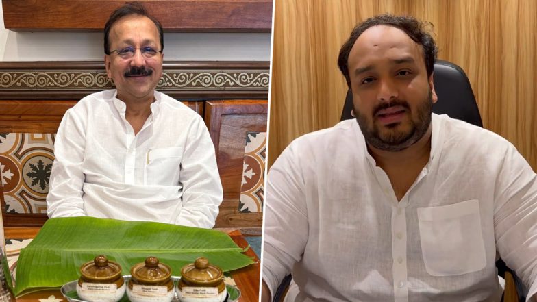 ‘Always Smiling’: Zeeshan Siddique Shares Heartwarming Photo of Father Baba Siddique Days After NCP Leader Killed in Mumbai’s Bandra (See Pic)