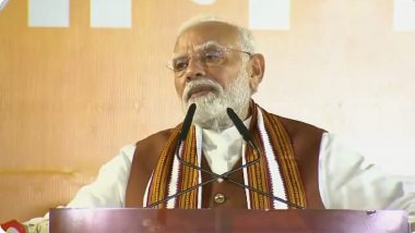 Maharashtra Assembly Elections 2024: PM Narendra Modi Takes a Jibe at Congress in Nashik Rally, Says ‘Party Wants To Create Rift Among OBCs’, Calls MVA Manifesto ‘Ghotala Patra’