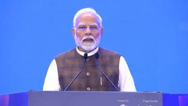 ITU-WTSA, India Mobile Congress Inauguration: PM Narendra Modi Pitches for Framing Global Dos, Don’ts for Ethical Use of Technology (Watch Video)