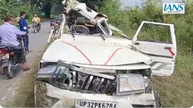 Four Killed as SUV Rams into Tree in UP'??s Gonda