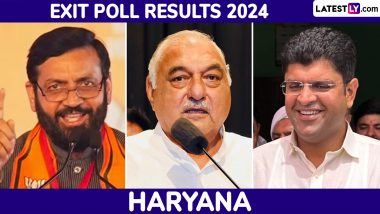 Haryana Exit Poll Results 2024: Congress Set for Clean Sweep With 50–60 Seats, Predict 4 Pollsters; Check Party-Wise Seat Numbers