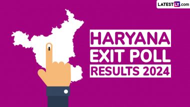 Haryana Exit Poll Results 2024: Exit Polls Predict Congress's Clean Sweep in Haryana Assembly Elections; Check Party-Wise Seat Predictions