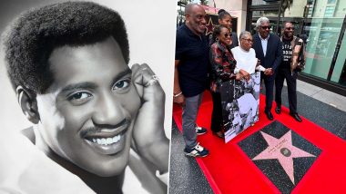 Otis Redding Honoured With Posthumous Star on Hollywood Walk of Fame; Daughter Karla Redding Andrews Accepts Tribute (View Pic)