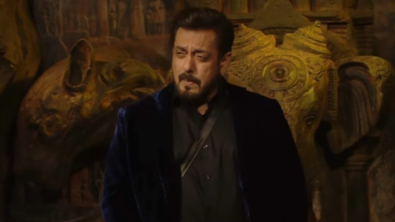 'Bigg Boss Season 18': Salman Khan Dazzles in Velvet Suit Ahead of Grand Premiere