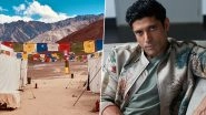 &lsquo;120 Bahadur&rsquo;: Farhan Akhtar Shares Stunning BTS From Ladakh Base Camp (View Pics)