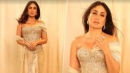 &lsquo;Singham Again&rsquo;: Kareena Kapoor Khan Dazzles in Glamorous Corset Saree at Movie Trailer Launch (View Pics)