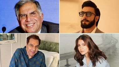 Ratan Tata Dies at 86: Ranveer Singh, Dharmendra and Anushka Sharma Pay Heartfelt Tributes to a Titan of Indian Industry