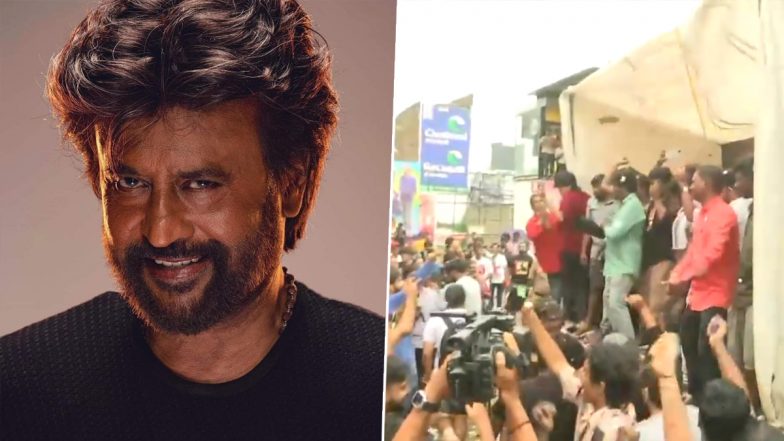 'Vettaiyan' Premieres to Excitement: Rajinikanth's Fans Celebrate with Enthusiastic Crowds and Dance in Chennai
