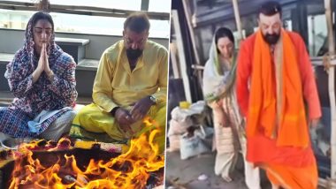 Sanjay Dutt Ties the Knot Again With Maanayata Dutt During a Special Pooja at Their Renovated Home