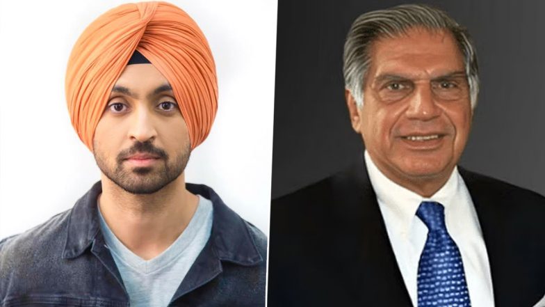 Diljit Dosanjh Shares Touching Tribute to Ratan Tata Midway Through Germany Concert; Says 'This Is How One Should Be'