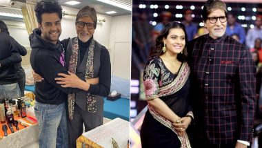 Amitabh Bachchan Birthday: Kajol and Maniesh Paul Share Heartwarming Wishes on Social Media for the Bollywood Legend