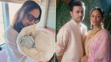 Masaba Gupta and Satyadeep Misra Welcome Baby Girl; Neena Gupta Shares Heartwarming Photo With Her Granddaughter, Says, ’Meri Beti Ki Beti (View Pic)