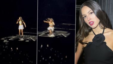 Olivia Rodrigo Suffers Terrifying Stage Fall During Melbourne Concert, Assures Fans She’s Okay (Watch Video)