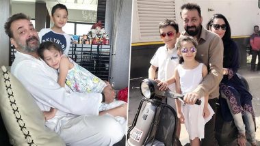 Sanjay Dutt Shares Touching Birthday Wishes for Twins Shahraan and Iqra; Says, ‘Always Be Humble’ (View Pics)