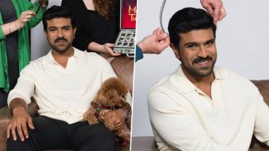 'Game Changer' Star Ram Charan and His Pet Dog Rhyme's Wax Statues at Madame Tussauds Singapore in 2025, As Announced at IIFA Awards 2024