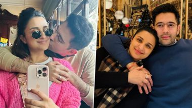 Parineeti Chopra Birthday: Raghav Chadha Shares Heartfelt Wishes and Romantic Photos for His ‘Princess’ (View Pics)