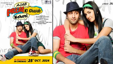 ‘Ajab Prem Ki Ghazab Kahani’ Re-Release: Ranbir Kapoor and Katrina Kaif’s Hit Film Returns to Cinemas on October 25!