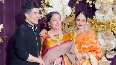 Manish Malhotra Diwali Bash 2024: Rekha and Shabana Azmi Turn Heads with Fashionable Reunion at Star-Studded Event