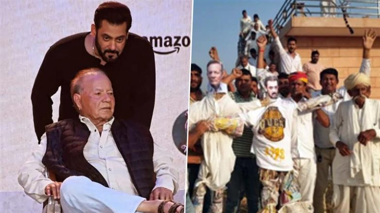 Salman Khan Faces Backlash As Bishnoi Community Burns Effigies Over Poaching Controversy; Salim Khan Claims His Son Is ‘Innocent’