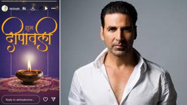 Diwali 2024: Akshay Kumar Extends Joyful Greetings on This Auspicious Occasion