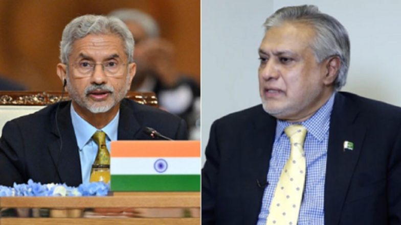 Pak Dy PM Ishaq Dar Thanks EAM Jaishankar for Participation in SCO Meeting
