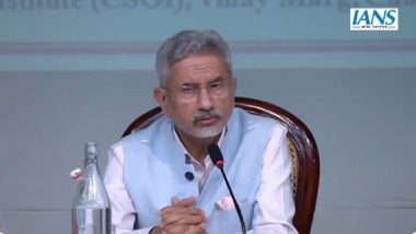 Not Going for India-Pakistan Dialogue But for Multilateral Event: S Jaishankar on His Islamabad Visit for SCO Summit (Watch Video)