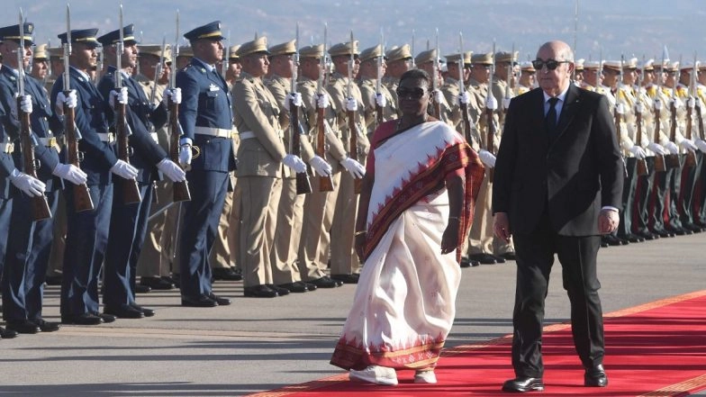 Droupadi Murmu Algeria Visit: &lsquo;Indian Community in Algeria Taking Forward India&rsquo;s Interests and Soft Power&rsquo;, Says President