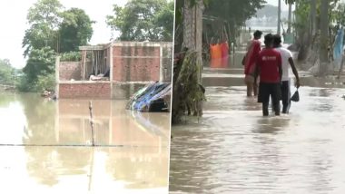 Uttar Pradesh Flood: Rapti River Flowing Above Danger Mark in Gorakhpur, 29 Villages Facing Flood-Like Conditions; CM Yogi Adityanath Directs Officials To Visit Affected Areas (Watch Videos)