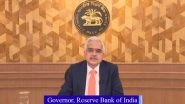 RBI Monetary Policy Meeting 2024: Reserve Bank of India Keeps Repo Rate Unchanged for 10th Time in a Row (Watch Video)