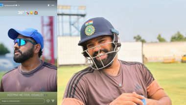 Rohit Sharma Lauds His Oakley Sunglasses For Keeping Him Cool in Mumbai Heat (See Story)