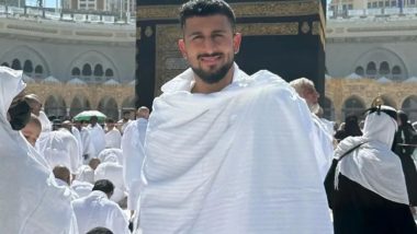 Umran Malik Performs Umrah, Indian Fast Bowler Shares Pictures From Pilgrimage To Mecca (See Pic)