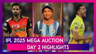 IPL 2025 Mega Auction Day 2 Highlights: Eventful Day Sees 13-Year-Old Vaibhav Suryavanshi Become Youngest Player To Earn IPL Contract