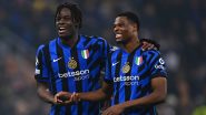 Inter Milan 1-0 Arsenal, UEFA Champions League 2024-25: Hakan Calhanoglu Scores Penalty As Gunners Lose Their First Match in the Competition