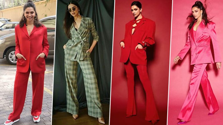 Times When Deepika Padukone Proved that She Nails Pantsuits Like No One Else (View Pics)