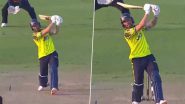 Phil Salt Hammers Gulbadin Naib For 34 Runs In An Over During Team Abu Dhabi vs Ajman Bolts Abu Dhabi T10 League 2024 Match (Watch Video)