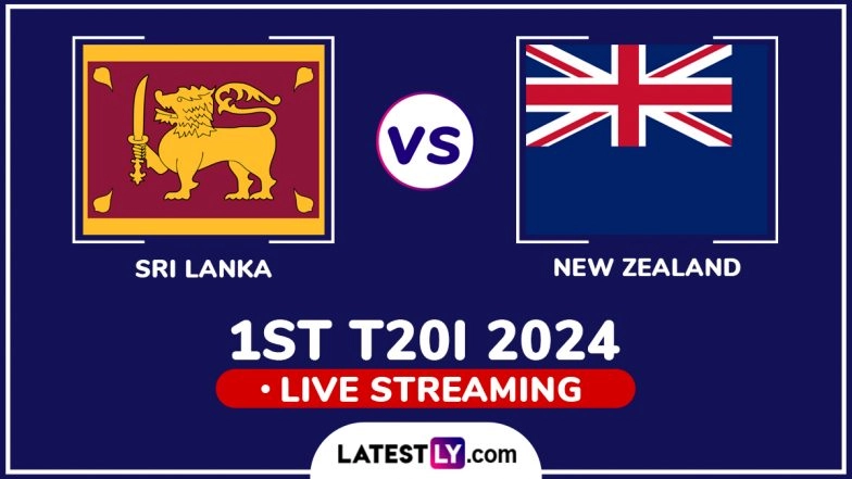 Sri Lanka vs New Zealand Free Live Streaming Online, 1st T20I 2024: How To Watch SL vs NZ Cricket Match Live Telecast on TV?