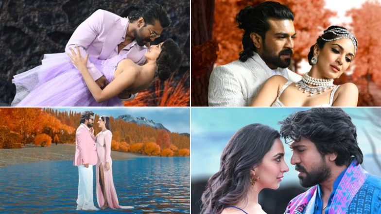 ‘Game Changer’ Song ‘NaaNaa Hyraanaa’: Ram Charan and Kiara Advani’s Romantic Track Is Dreamy and Vibrant (Watch Video)